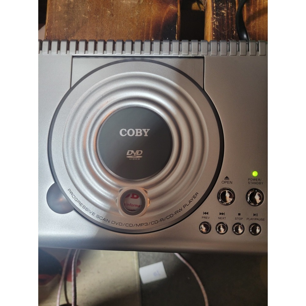 Coby DVD-217 Compact Progressive Scan DVD Player no  Remote